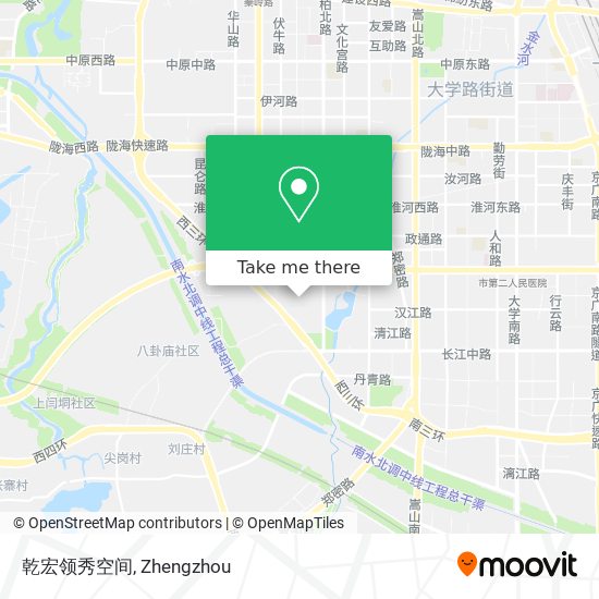 乾宏领秀空间 map