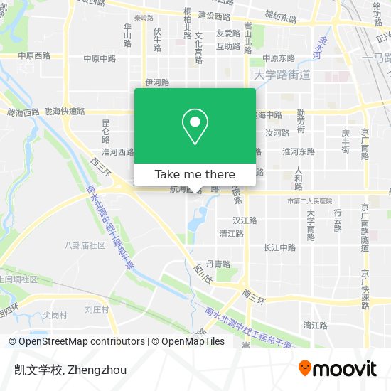 凯文学校 map