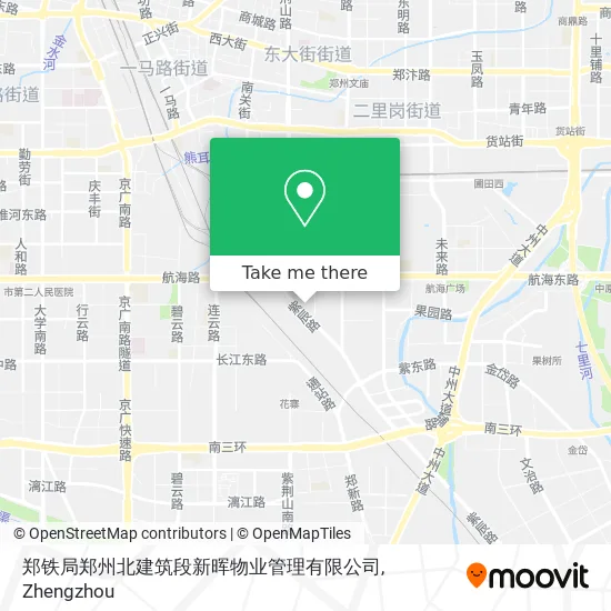 郑铁局郑州北建筑段新晖物业管理有限公司 map