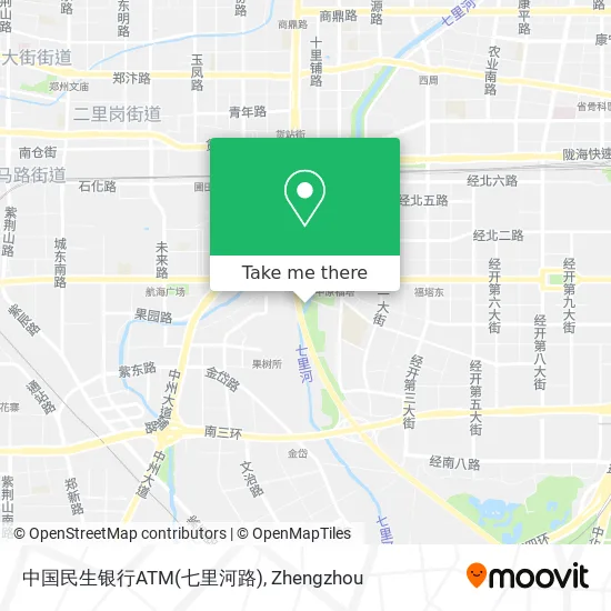 中国民生银行ATM(七里河路) map