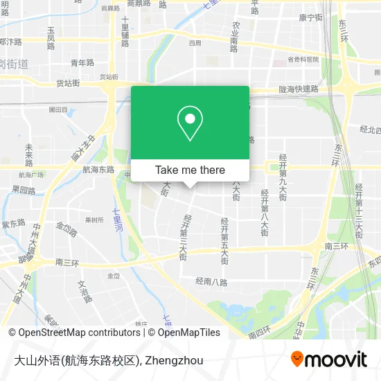 大山外语(航海东路校区) map