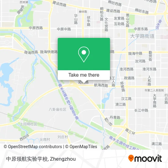 中原领航实验学校 map