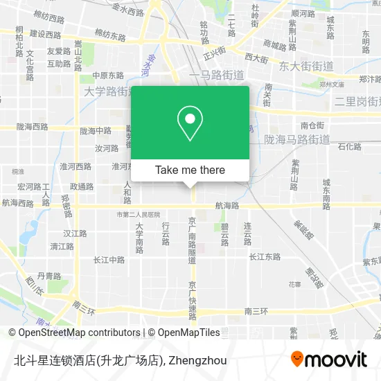 北斗星连锁酒店(升龙广场店) map