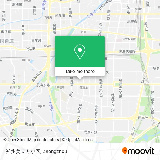 郑州美立方小区 map