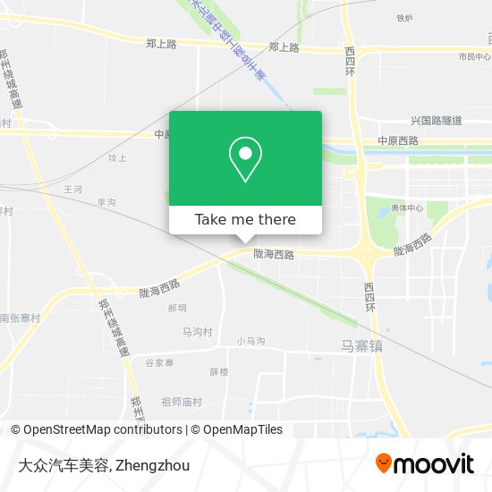 大众汽车美容 map