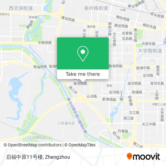 启福中原11号楼 map