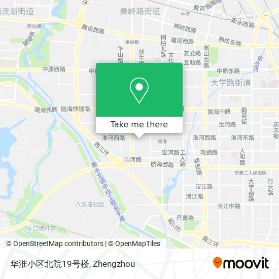 华淮小区北院19号楼 map