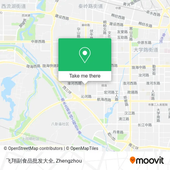 飞翔副食品批发大全 map
