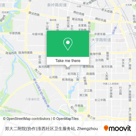 郑大二附院(协作)淮西社区卫生服务站 map