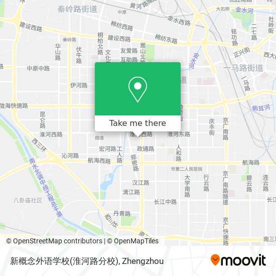 新概念外语学校(淮河路分校) map