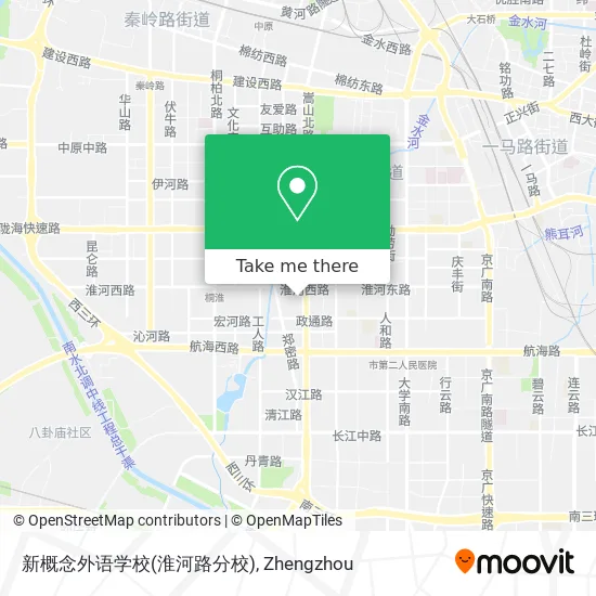 新概念外语学校(淮河路分校) map