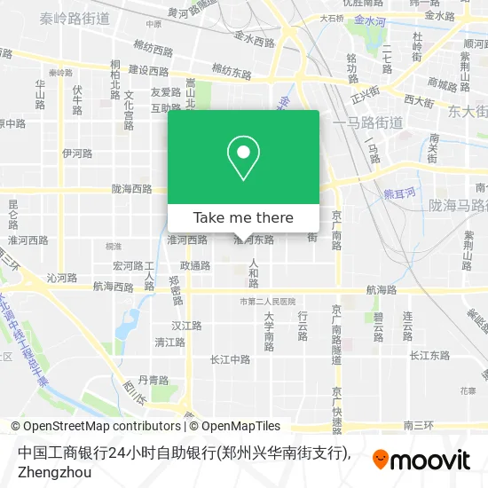 中国工商银行24小时自助银行(郑州兴华南街支行) map