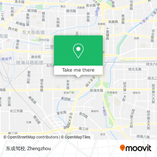 东成驾校 map