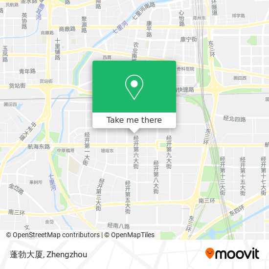 蓬勃大厦 map
