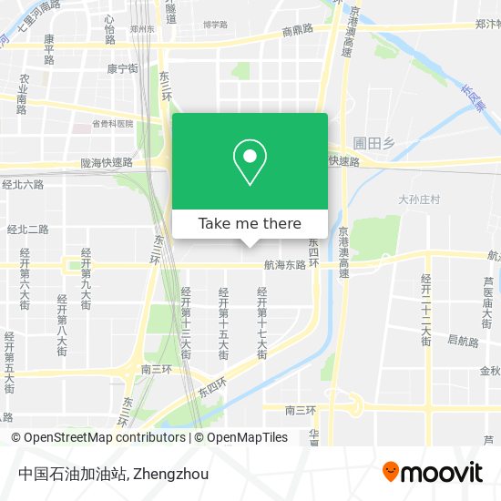 中国石油加油站 map