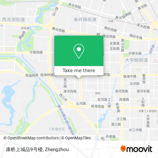 康桥上城品9号楼 map