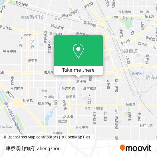 康桥溪山御府 map