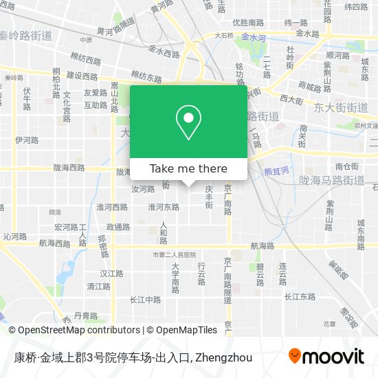 康桥·金域上郡3号院停车场-出入口 map