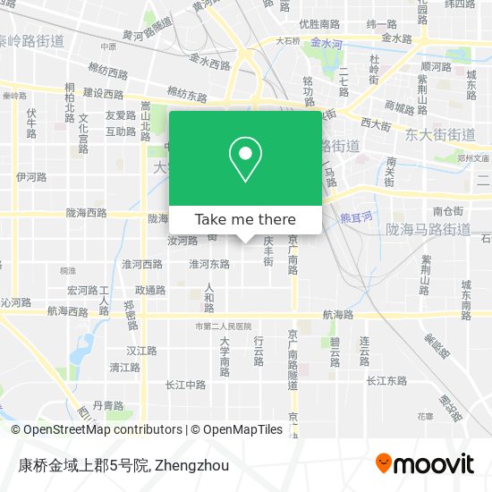 康桥金域上郡5号院 map