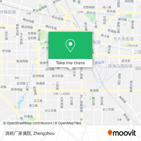 酒精厂家属院 map