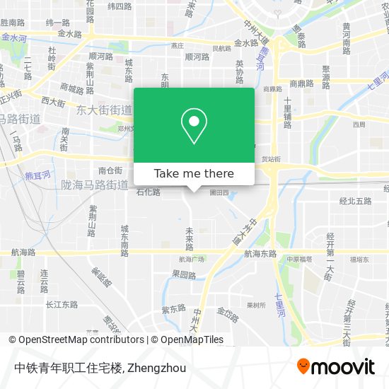 中铁青年职工住宅楼 map