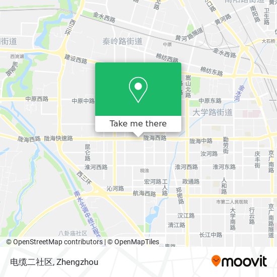 电缆二社区 map