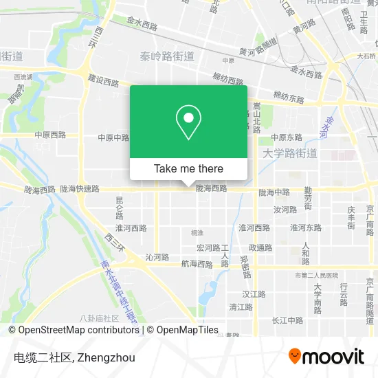 电缆二社区 map