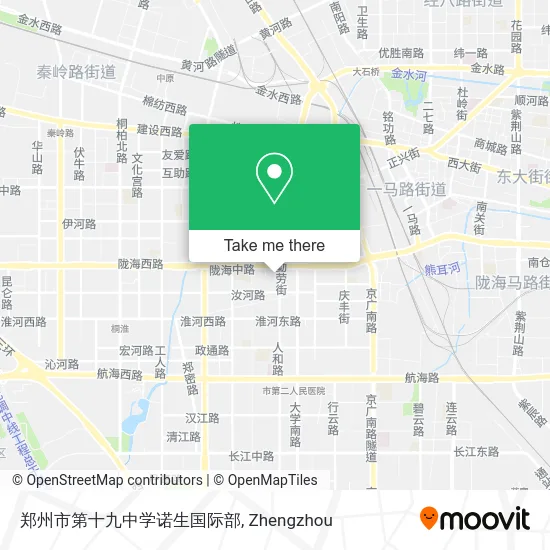 郑州市第十九中学诺生国际部 map