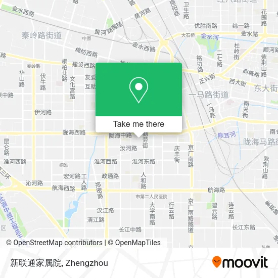新联通家属院 map