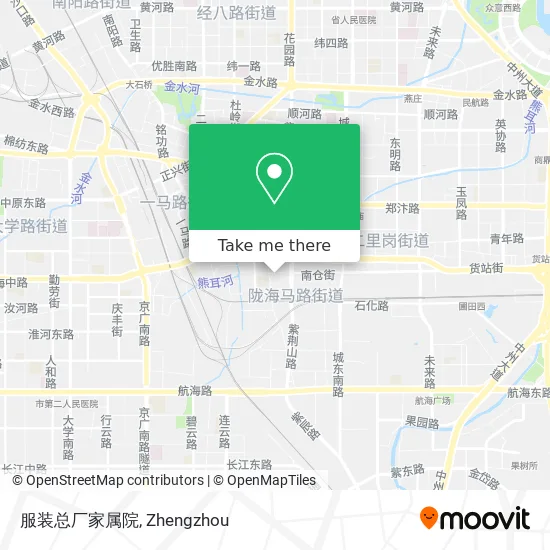 服装总厂家属院 map