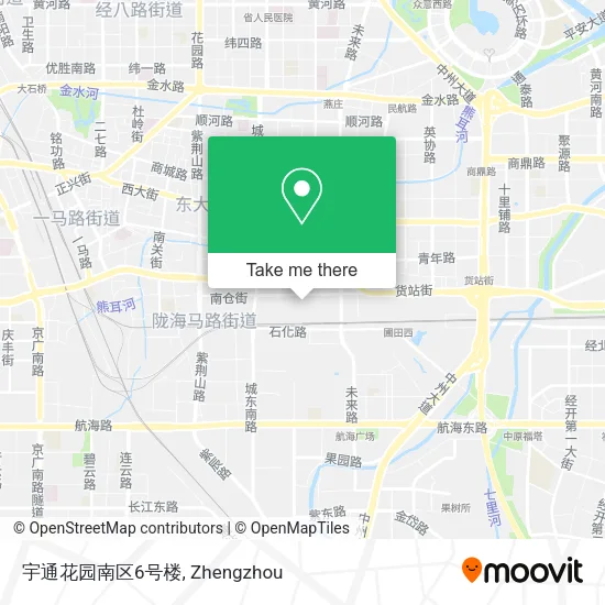 宇通花园南区6号楼 map