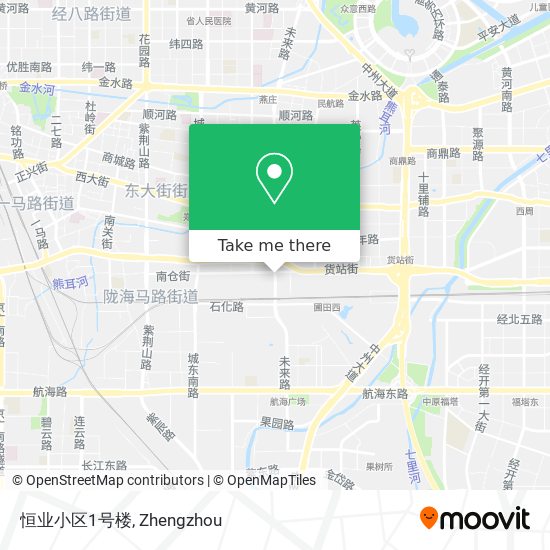 恒业小区1号楼 map