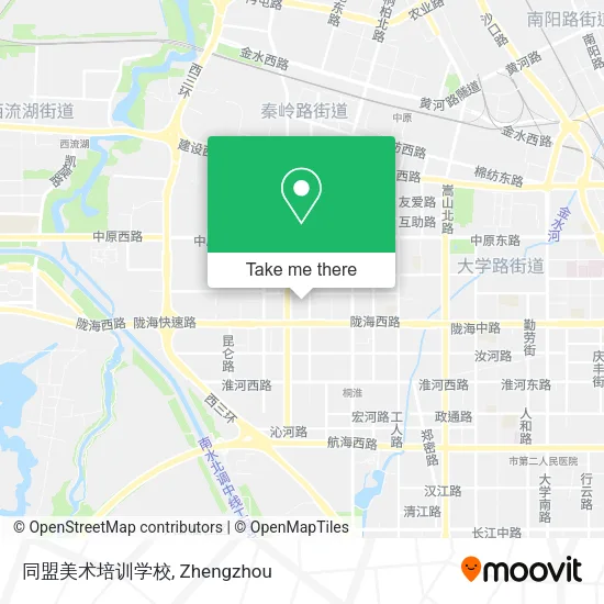 同盟美术培训学校 map