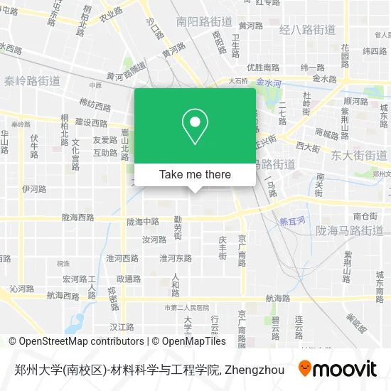 郑州大学(南校区)-材料科学与工程学院 map