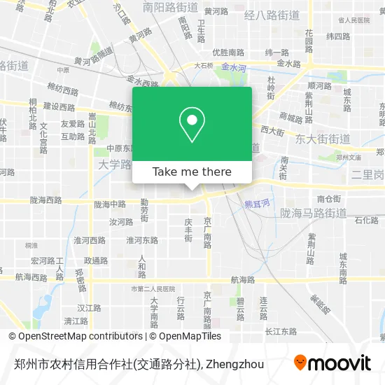 郑州市农村信用合作社(交通路分社) map