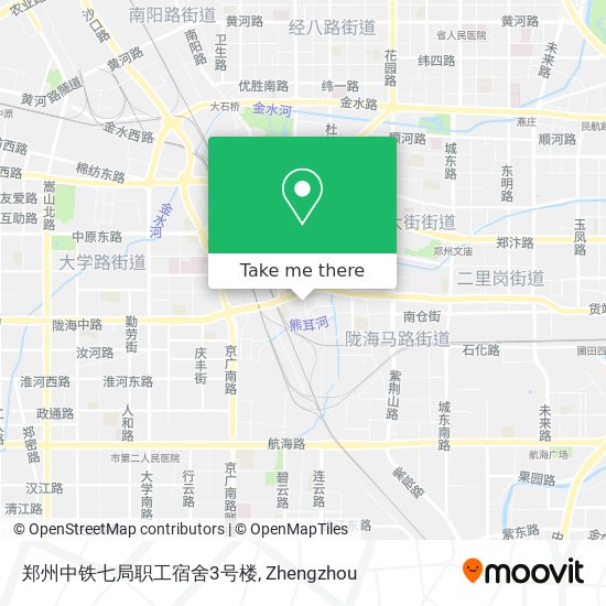 郑州中铁七局职工宿舍3号楼 map