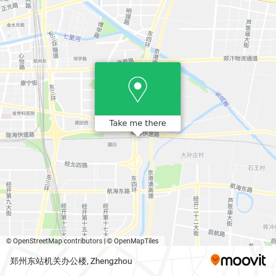 郑州东站机关办公楼 map