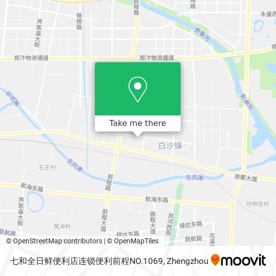 七和全日鲜便利店连锁便利前程NO.1069 map