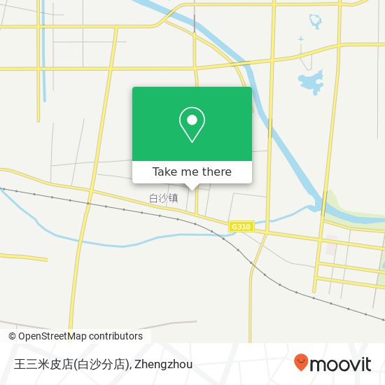 王三米皮店(白沙分店) map