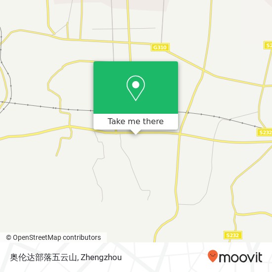 奥伦达部落五云山 map