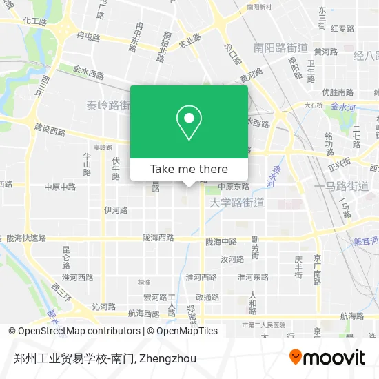 郑州工业贸易学校-南门 map