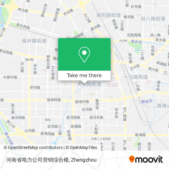 河南省电力公司营销综合楼 map