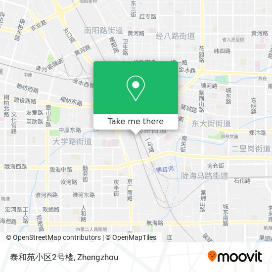 泰和苑小区2号楼 map