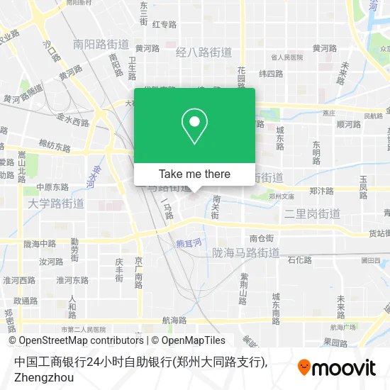 中国工商银行24小时自助银行(郑州大同路支行) map