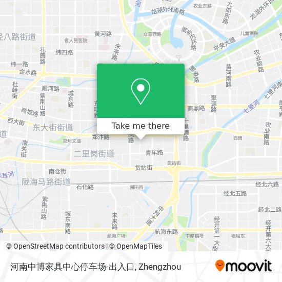 河南中博家具中心停车场-出入口 map