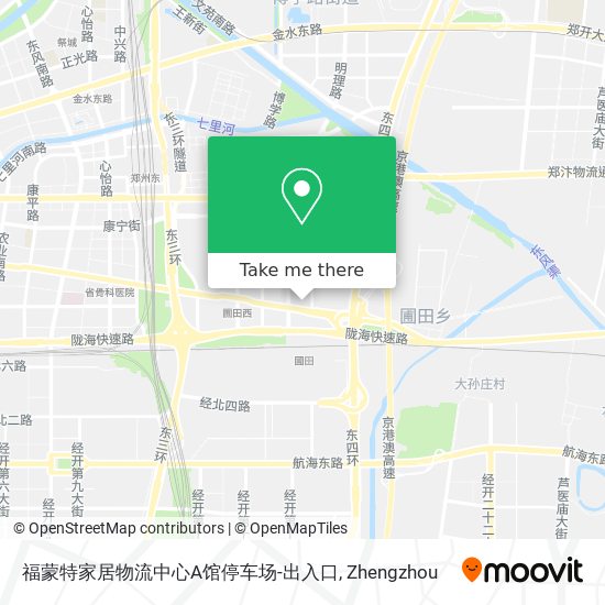 福蒙特家居物流中心A馆停车场-出入口 map