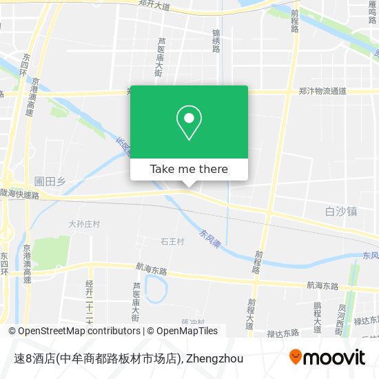 速8酒店(中牟商都路板材市场店) map