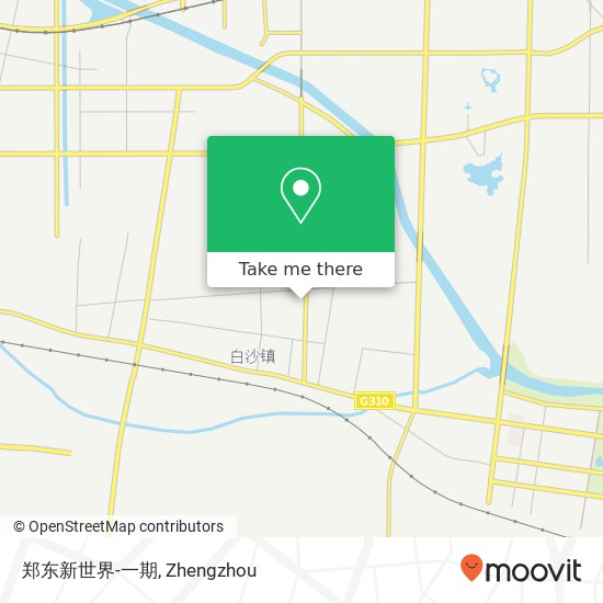 郑东新世界-一期 map