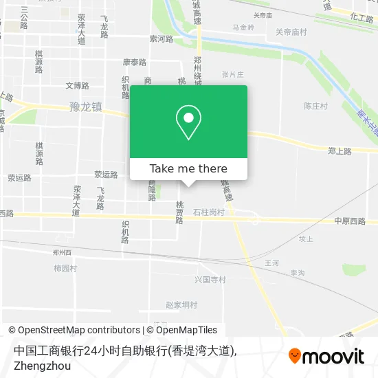 中国工商银行24小时自助银行(香堤湾大道) map