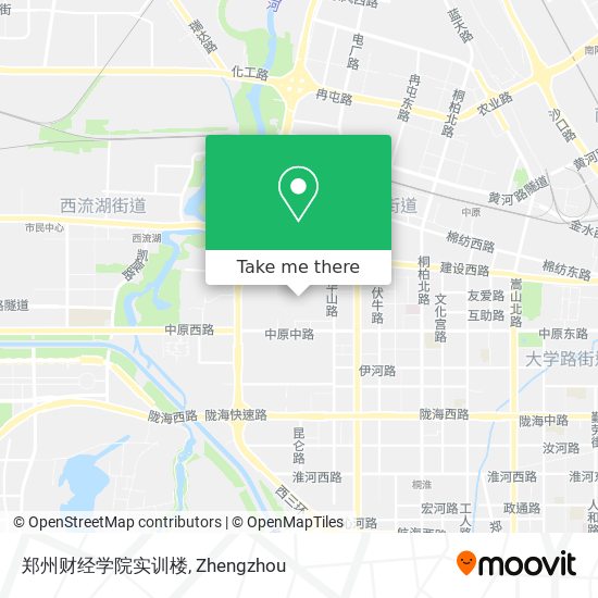 郑州财经学院实训楼 map